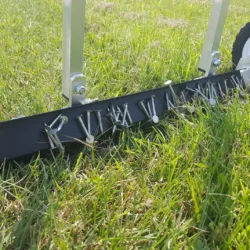 Scape magnet wrap around feature