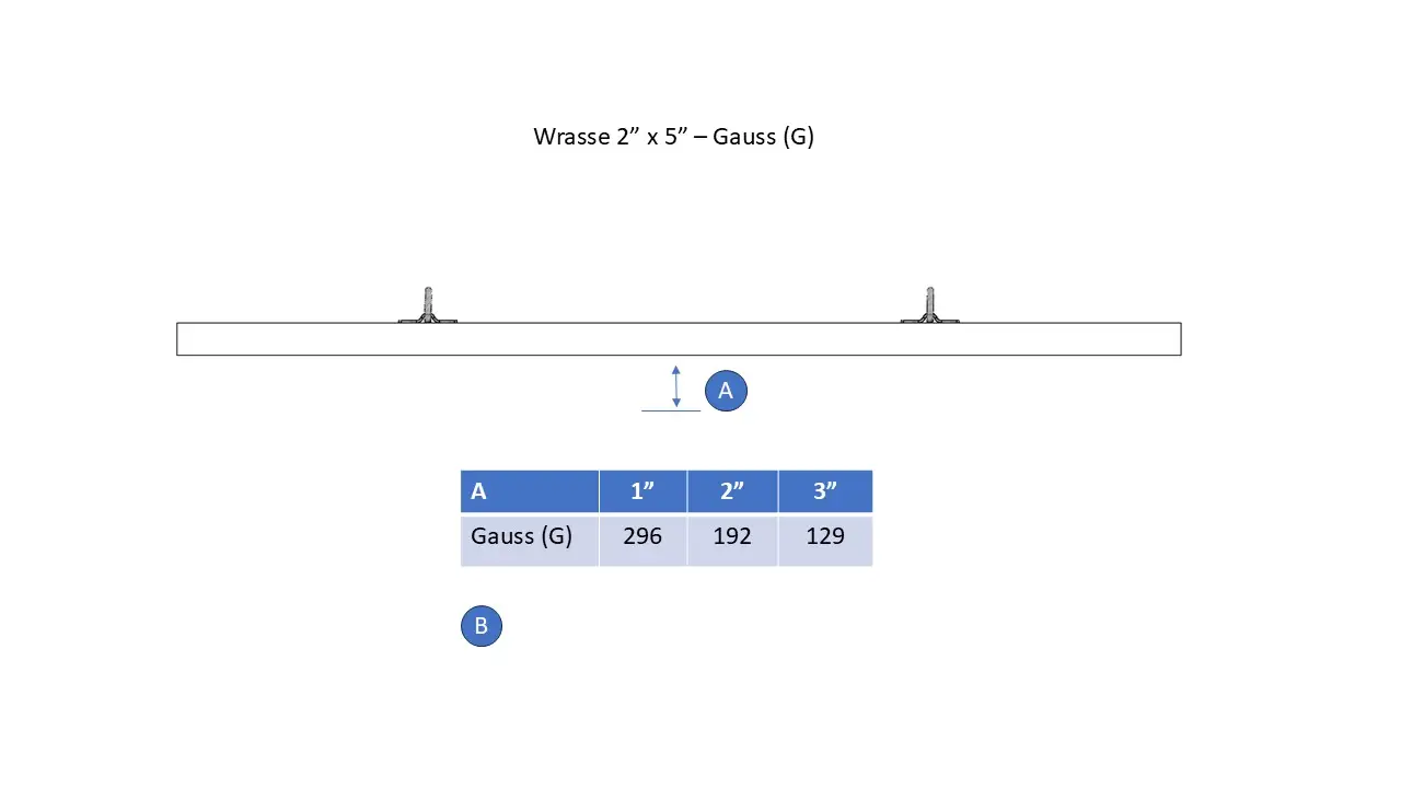 Wrasse 2x5 Gauss Measurements