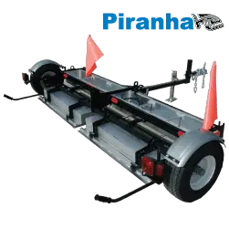 Piranha Parking Lot Magnet