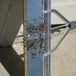 Collecte des débris métalliques par les clients avec l'aimant Ecko