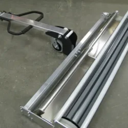 L'Atmos en position de remorquage.