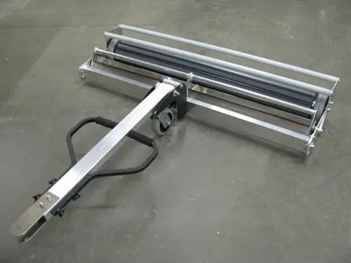atmos continuous discharge magnetic sweeper in tow position
