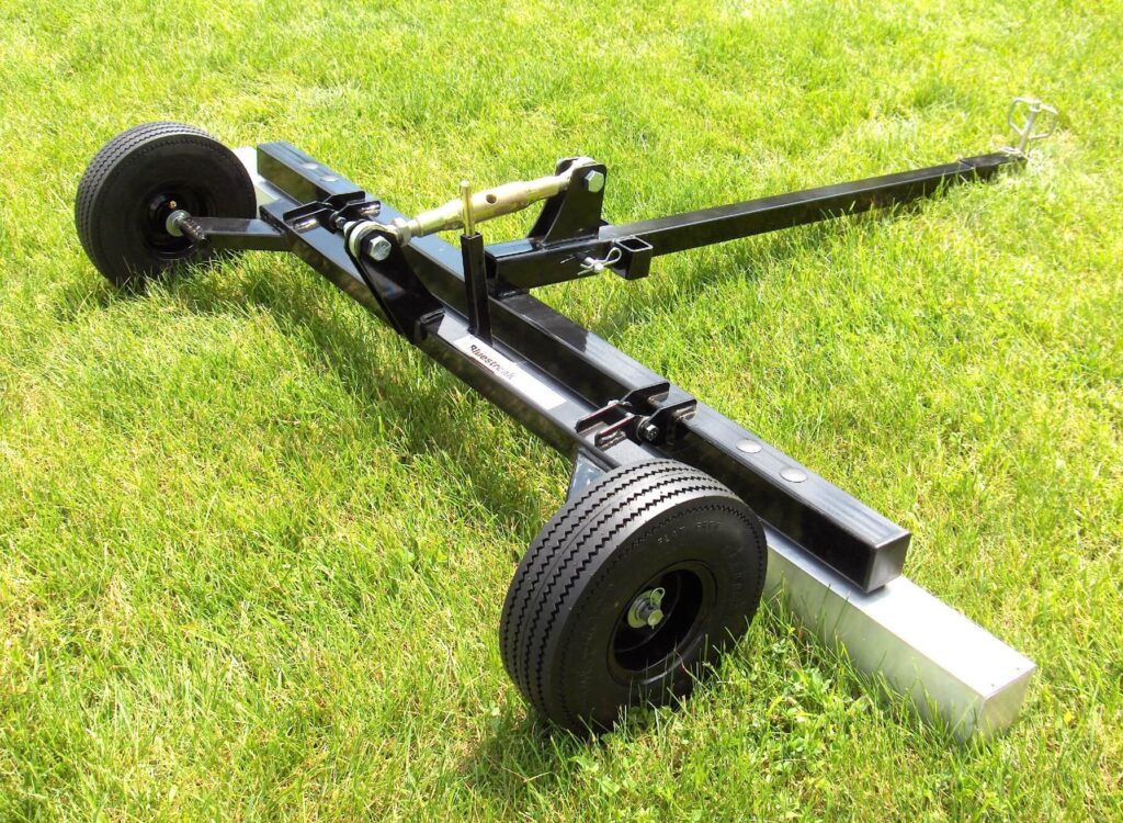 magnetic tow behind sweeper hog series