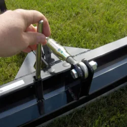 Support pour la barre de réglage lorsqu'elle n'est pas utilisée