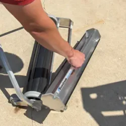 theta magnetic sweeper continuous discharge bluestreak equipment 5