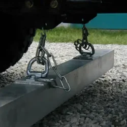 Use the Wrasse Hanging Kit to attach to equipment