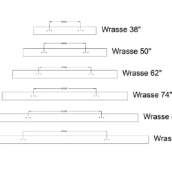 wrasse hanging point distances