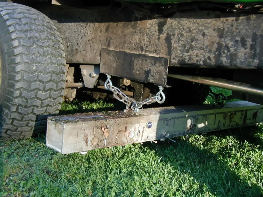 balai magnétique wrasse tondeuse à gazon