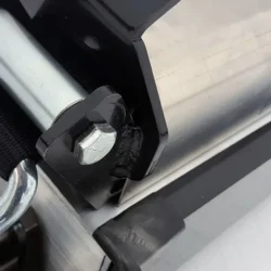 Anneau en D très résistant à l'extrémité de la sangle de levage