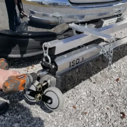 Montée et descente de la balayeuse magnétique ISO