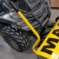 Balayeuse magnétique pour VTT