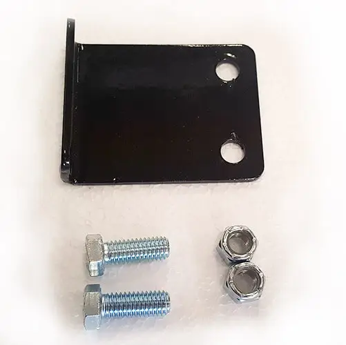 Part #24 Yacare Steel spring retainer(1pc) w/.375" x 1" bolts(2pcs) and nyloc nuts(2pcs)