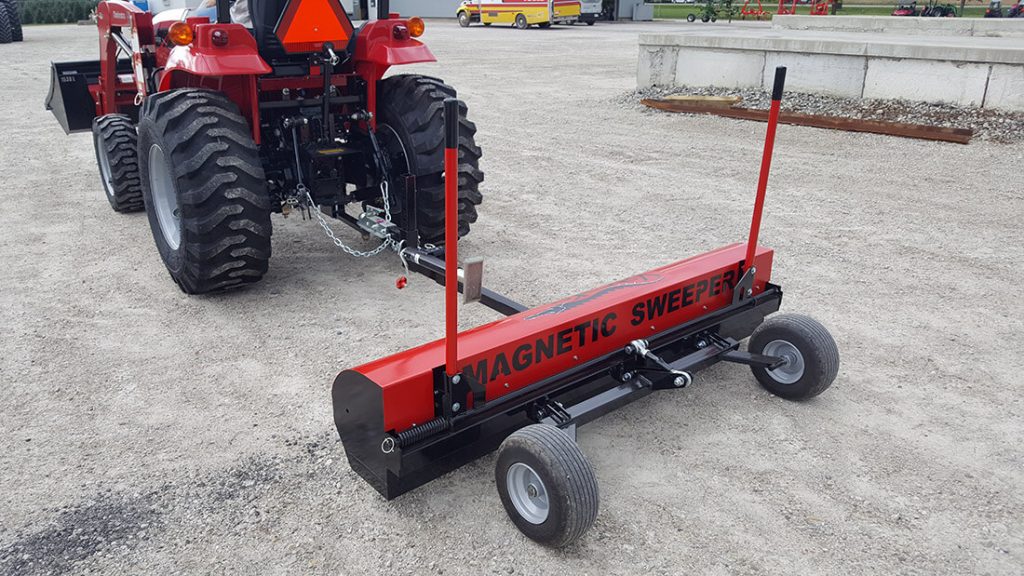 parking lot magnetic sweeper