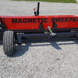 Caiman magnetic sweeper rear view