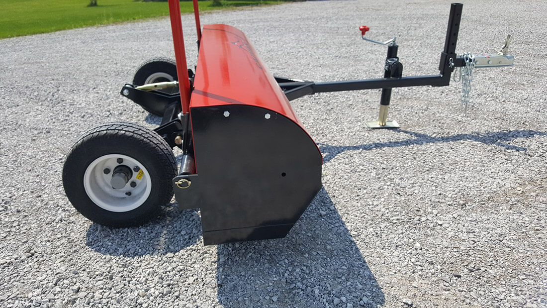 Caiman magnetic sweeper side view