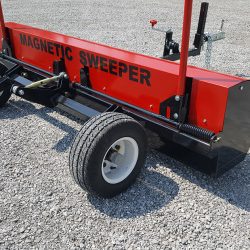 caiman tow behind magnetic sweeper