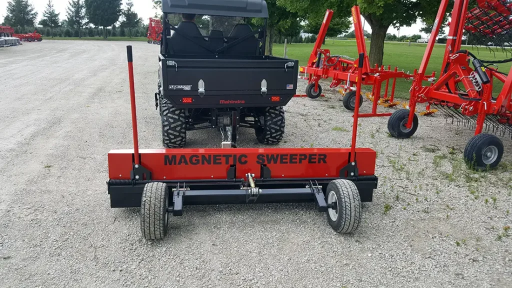 Caiman Parking lot magnetic sweeper