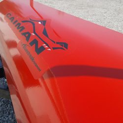 Powder Coated Removable Red Lid
