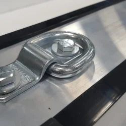 D-ring hanging point on Eiger hanging magnetic sweeper