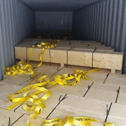 Balayeuse magnétique suspendue ISO Emballage international Chargement complet d'un conteneur à l'étranger