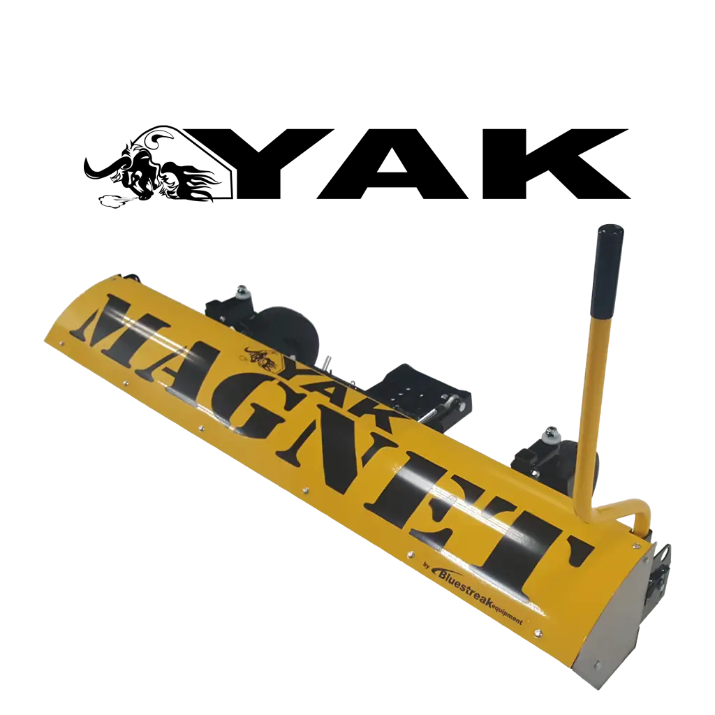 yak magnetic sweeper bluestreak equipment