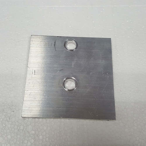 Part #5 PYR 4.5x4.5 Aluminum End Cap (1 pc)