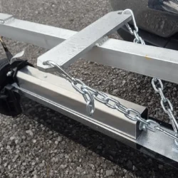 Khamsin magnetic sweeper mounting