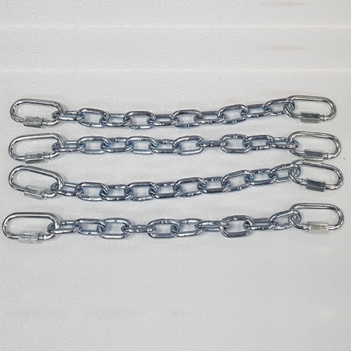 Part #2 Gobie 4 1/2" x 9" Hanging Kit (4x 12" chains with 8 quick couplers)