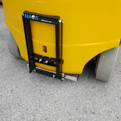 Bluestreak Equipment NAOS series forklift magnet