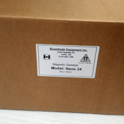 NAOS cardboard box labelled