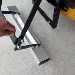 NAOS swing up easy clean off feature