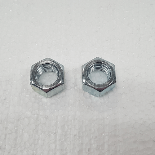 Part #4 Kursk 0.5 inch steel hex nut for pin hook (2 pcs)