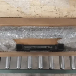 Step 11 more bubble wrap put on each side of steel mounting bracket