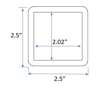 Adaptor Sleeve End view