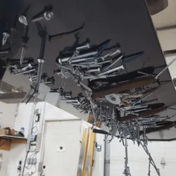 Residuos en el imán para montacargas OBLAST