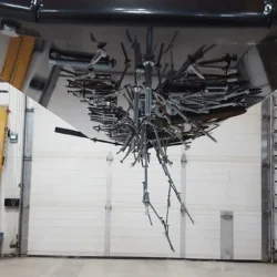 Residuos en la parte inferior del imán OBLAST