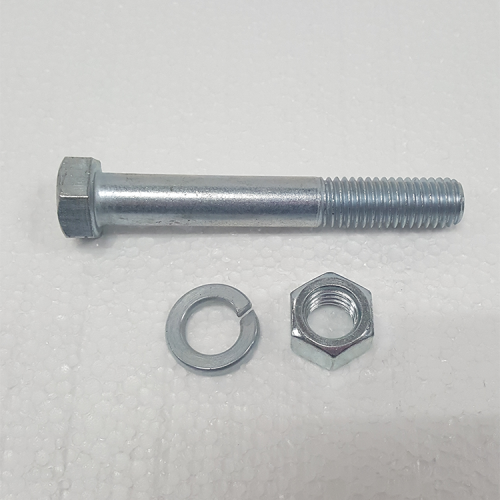 Part #4 Hanging Bracket C 0.500 inch x 3.5 inch bolt (1pc) wlock washer (1pc) and nut (1pc)
