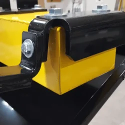 bandeja de residuos abatible para limpiar el imán OBLAST