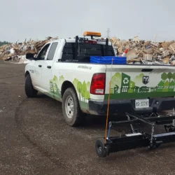 imán colgante montado por Bluestreak Equipment