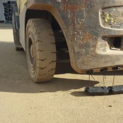 Aimant pour chariot élévateur à fourche Aimant de la série Nomic monté