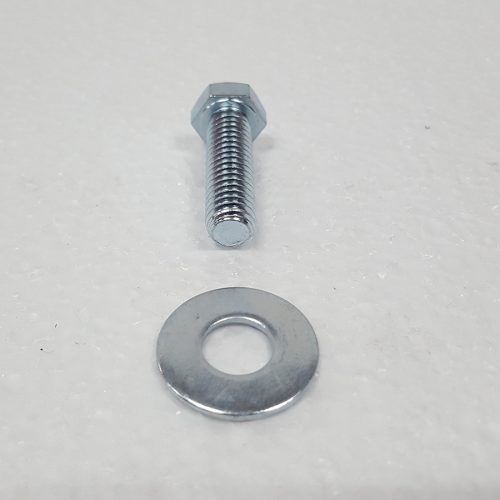 Part #21 Upland magnetic debris tray latch bolt 0.375 x 1.25 inch (1pc) with washer (1pc)