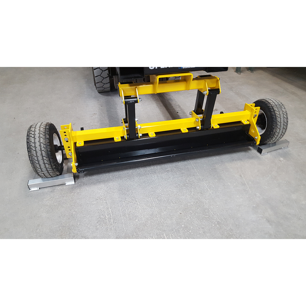 UPLAND Magnetic Sweeper In Wheelchocks