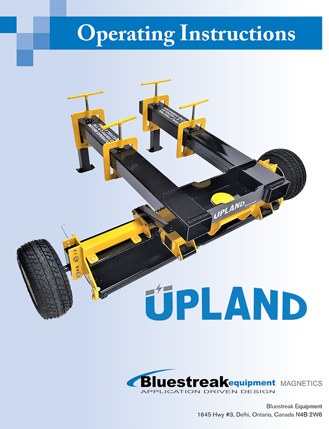 Upland Series Operating Instructions