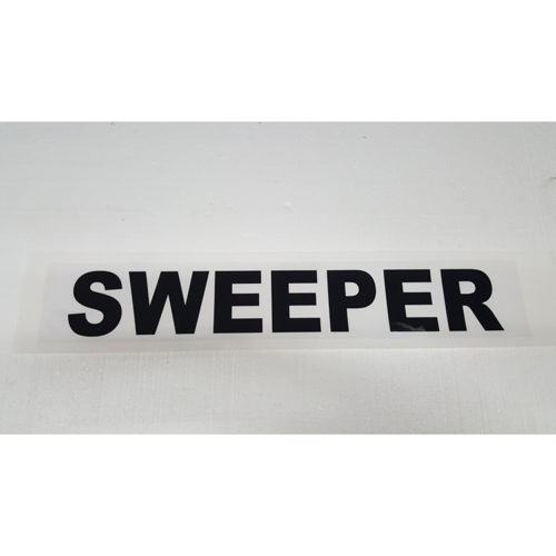 Part #34 Ocicat sweeper sticker (1pc)