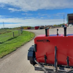 Mammoth industrial magnetic sweeper