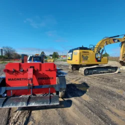 Mammoth industrial mining steel ball retrieval tool