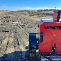 Mammoth offroad industrial magnetic sweeper