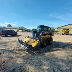 Balayeuse magnétique pour skidsteer par bluestreak equipment
