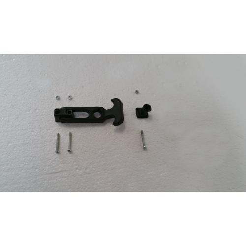 Part #56 Mammoth rubber t-handle hasp draw latch for battery or hydraulic cover & hardware (1pc)
