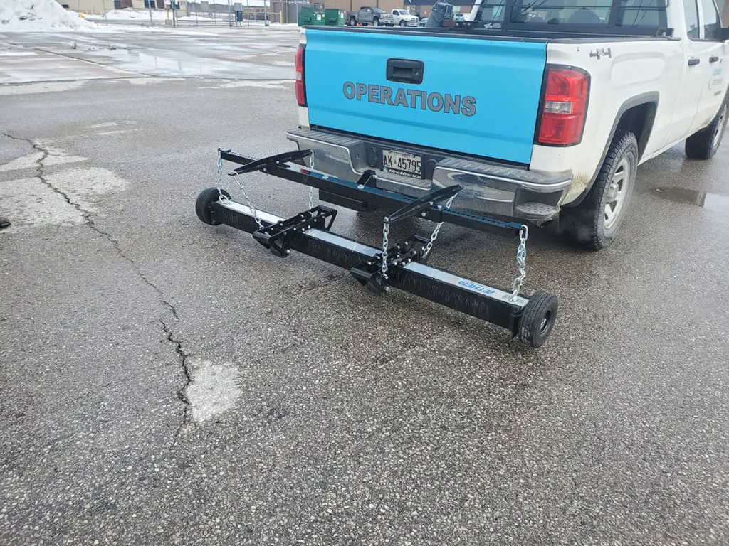 Aether magnetic sweeper by Bluestreak for pickup trucks